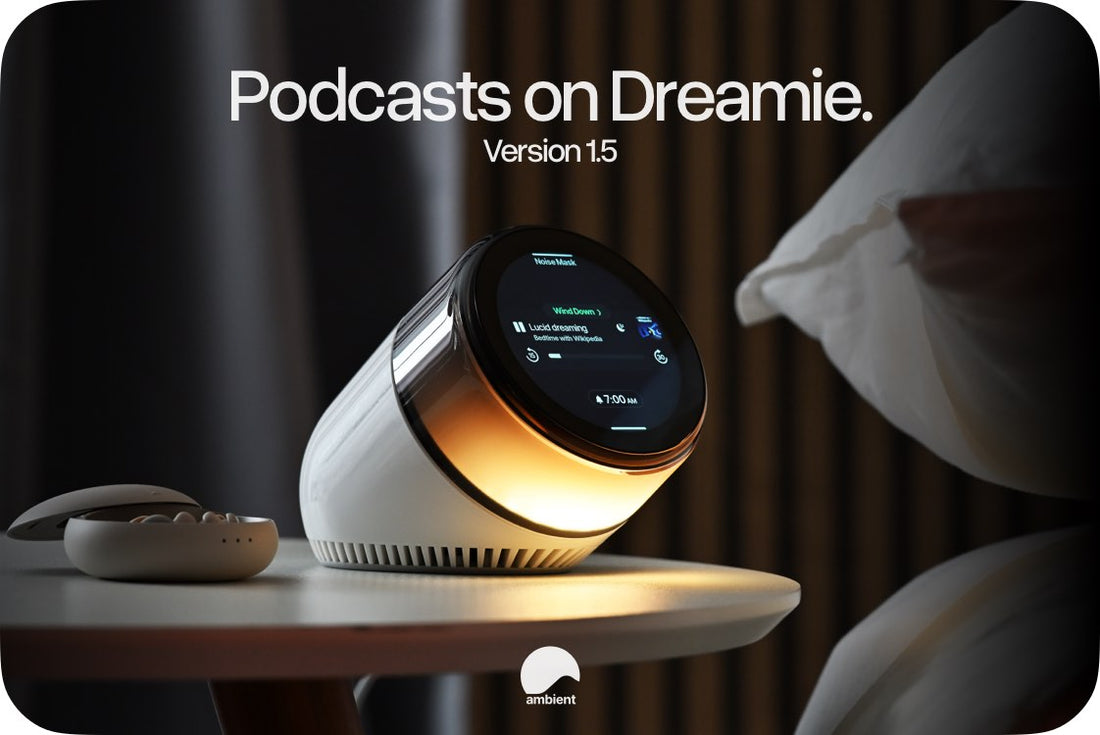 What's new in Dreamie OS 1.5: Podcasts on Dreamie plus more.